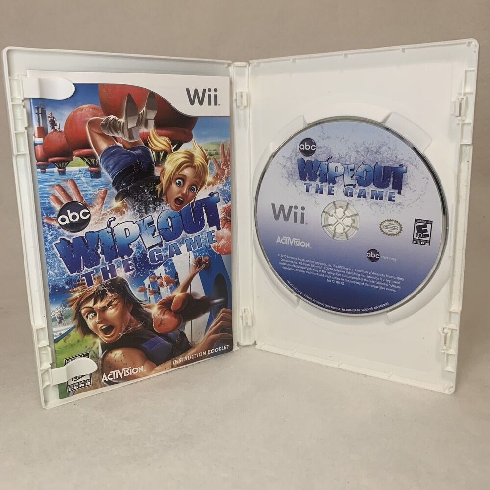 Wipeout: The Game (Nintendo Wii, 2010) CIB COMPLETE TESTED WORKS‎